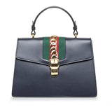 Gucci Medium Sylvie Leather Satchel (xoqKeR)