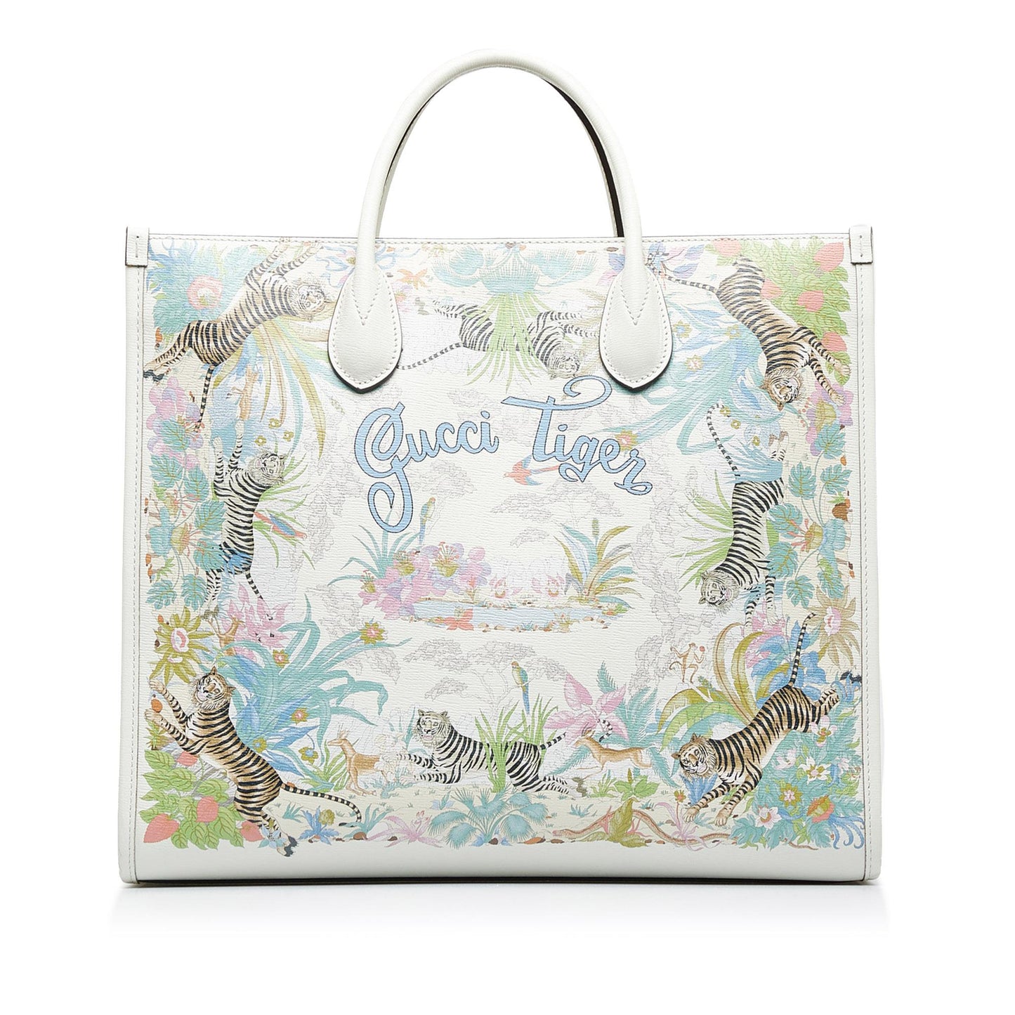 Gucci Medium Tiger Convertible Tote (JIbh0E)