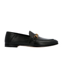 GUCCI MEN'S BRIXTON LEATHER APRON TOE ANGELLO LOAFERS