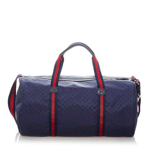 Gucci Micro GG Web Boston Bag (32026)