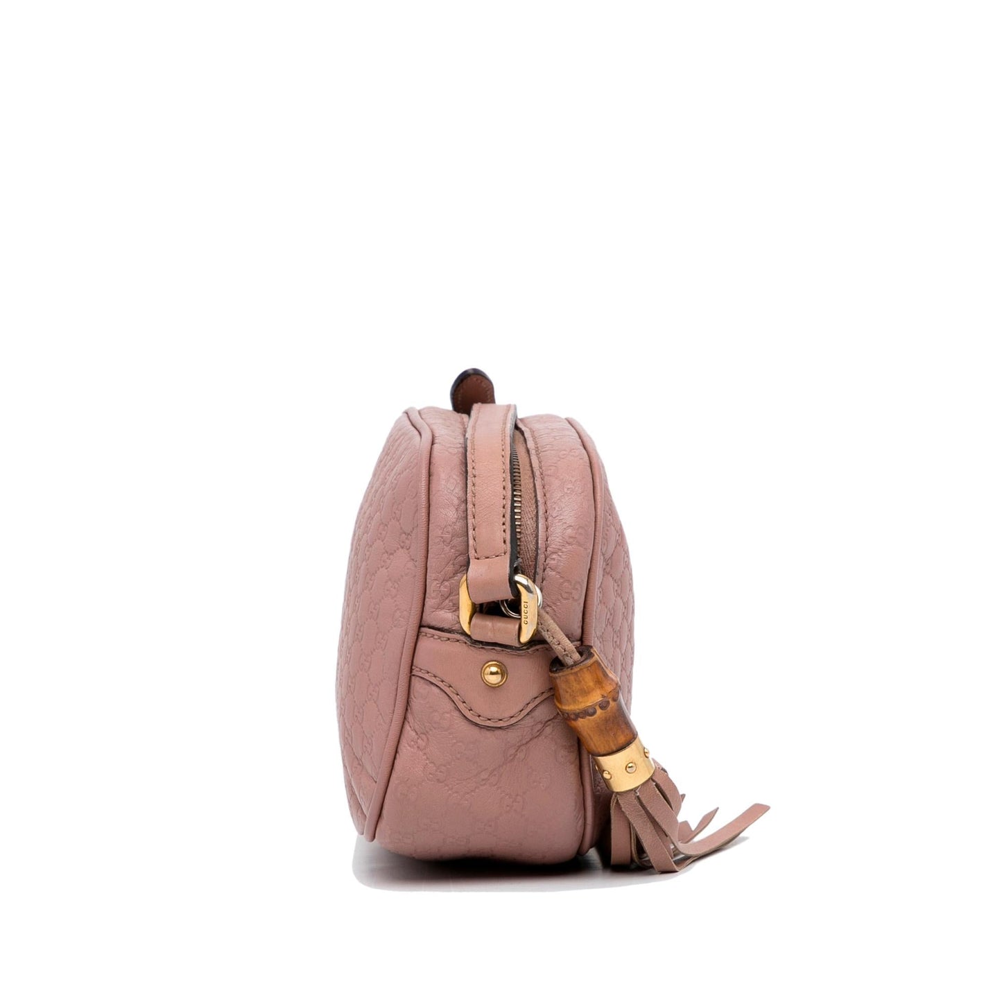 Gucci Microguccissima Bamboo Tassel Crossbody Bag (Obh29w)