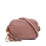 Gucci Microguccissima Bamboo Tassel Crossbody Bag (Obh29w)