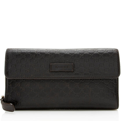 Gucci Microguccissima Continental Flap Wallet (SHF-18956)