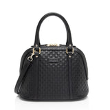 Gucci Microguccissima Leather Dome Small Satchel (SHF-54T71U)