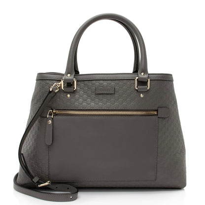Gucci Microguccissima Leather Soft Medium Tote (SHF-23258)