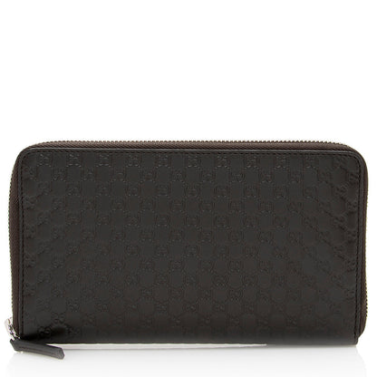 Gucci Microguccissima Leather Zip Around Large Organizer Wallet (SHF-20276)