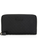 Gucci Microguccissima Leather Zip Wallet (SHF-19477)