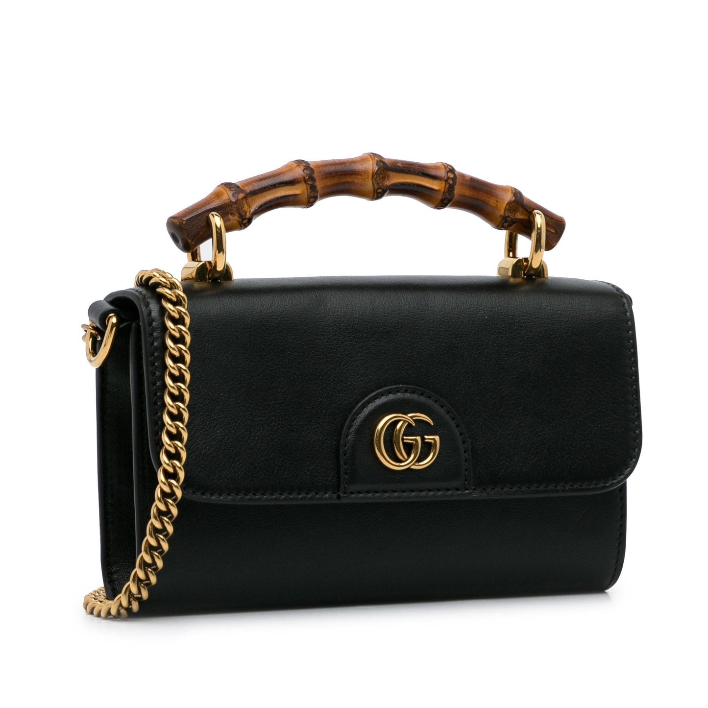 Gucci Mini Bamboo Diana Satchel (JloGSi)