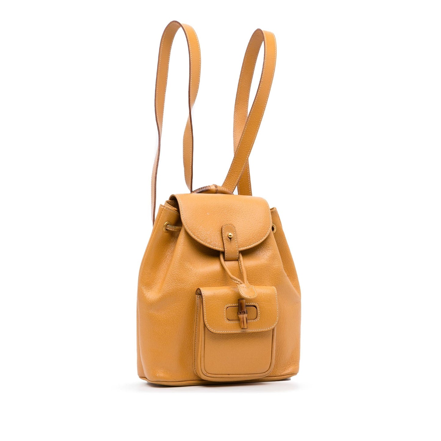 Gucci Mini Bamboo Leather Backpack (rseFEI)