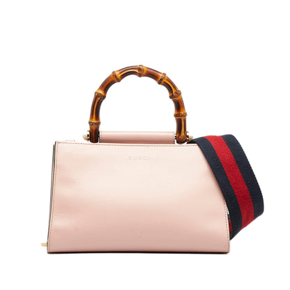 Gucci Mini Bamboo Nymphaea (I1MYUf)