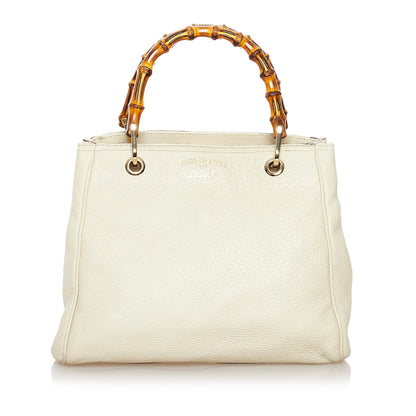 Gucci Mini Bamboo Shopper Leather Satchel (33797)
