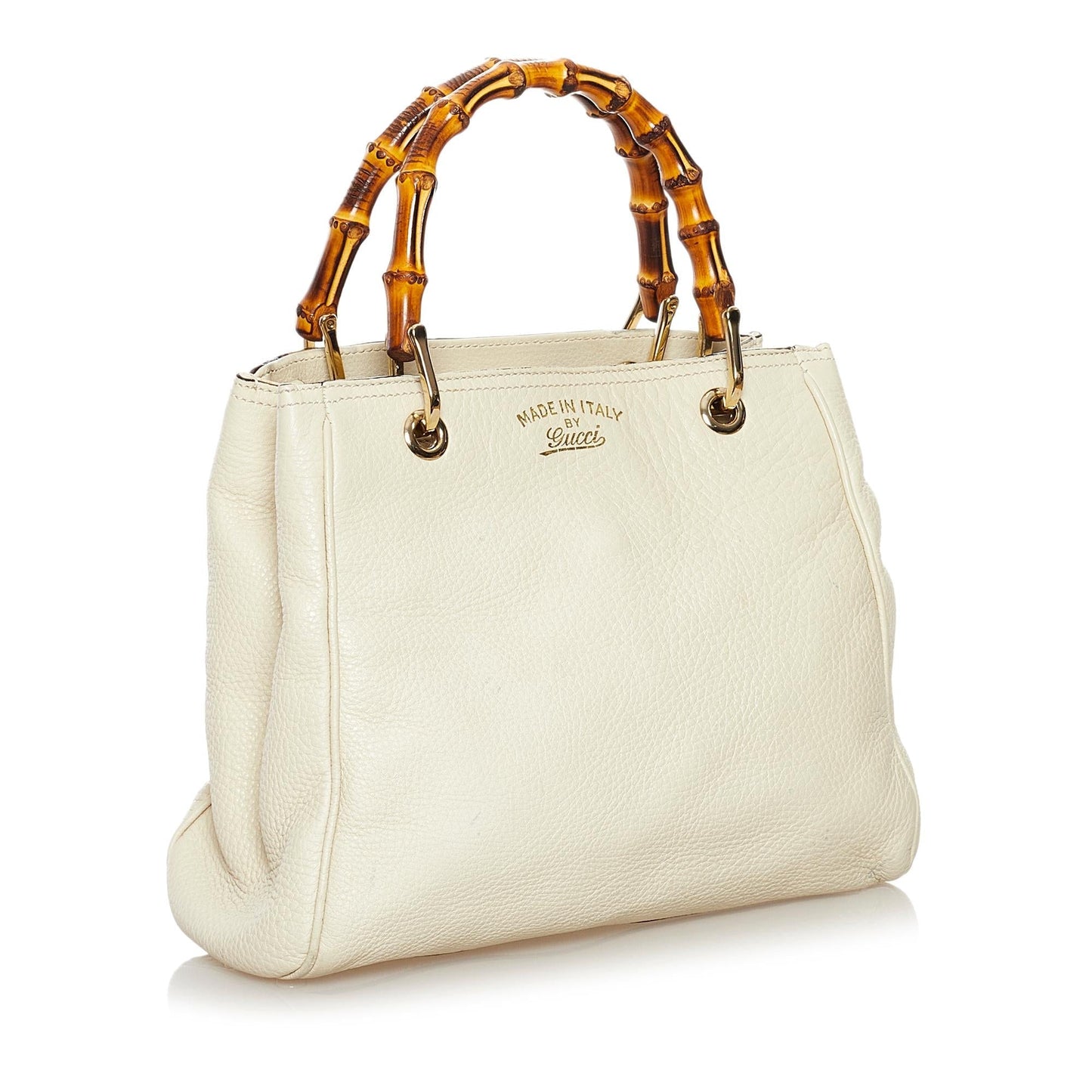 Gucci Mini Bamboo Shopper Leather Satchel (33797)
