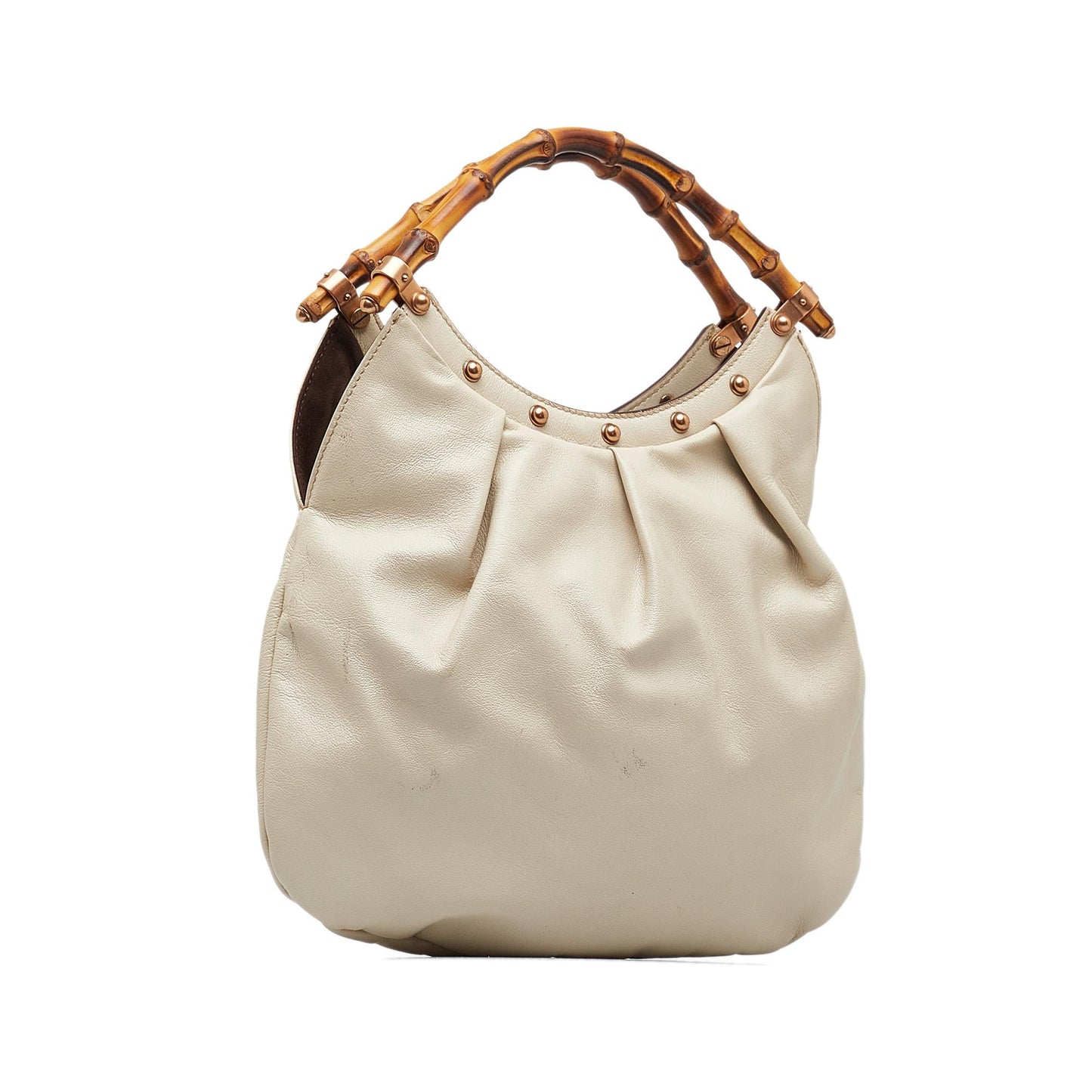 Gucci Mini Bamboo Studded Hobo (rQvld0)