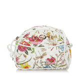 Gucci Mini Flora Trapuntata Canvas Crossbody Bag (30236)
