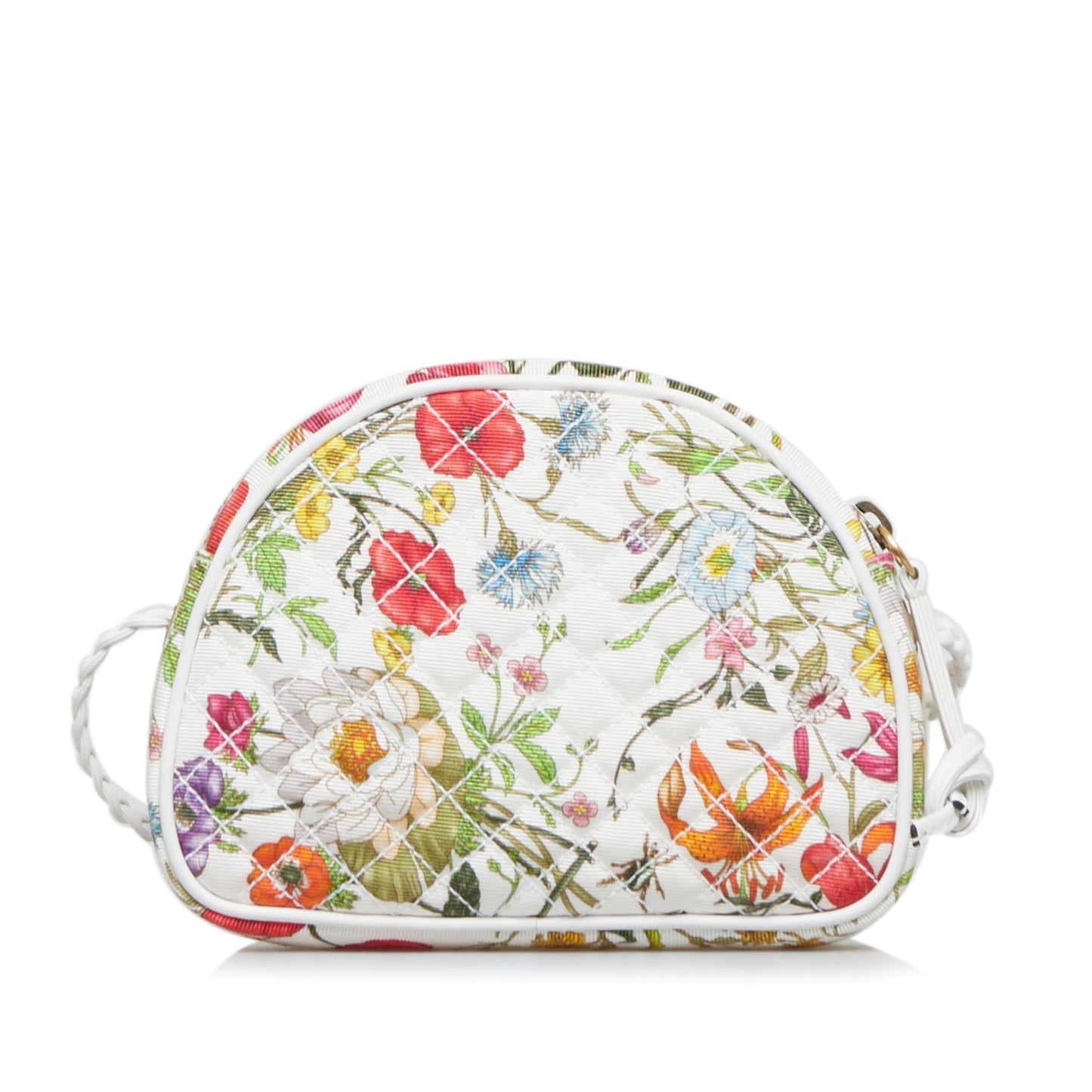 Gucci Mini Flora Trapuntata Crossbody Bag (EsClra)