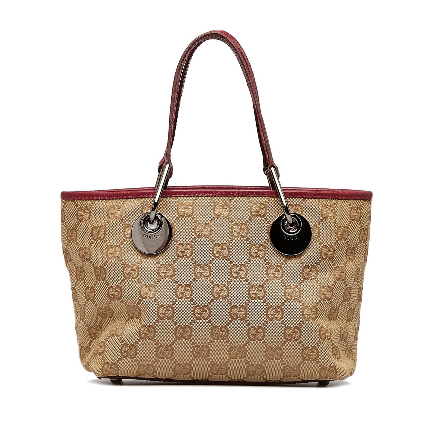 Gucci Mini GG Canvas Eclipse Handbag (jeFOKU)