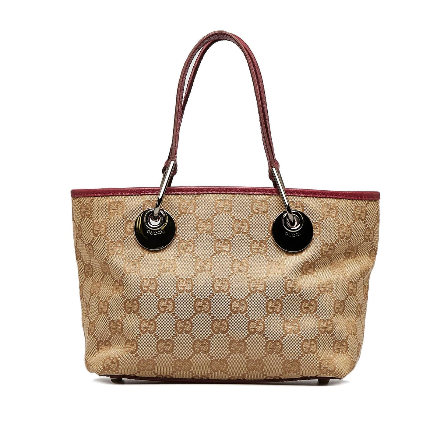 Gucci Mini GG Canvas Eclipse Handbag (jeFOKU)