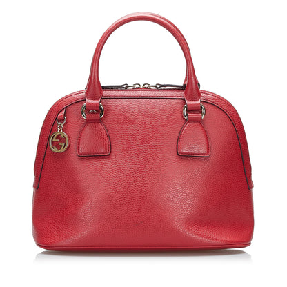 Gucci Mini GG Charm Dome Satchel (dLB9p0)