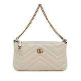 Gucci Mini GG Marmont Chain Baguette (Rla7Nz)