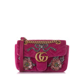 Gucci Mini GG Marmont Embellished Crossbody Bag (d9J815)