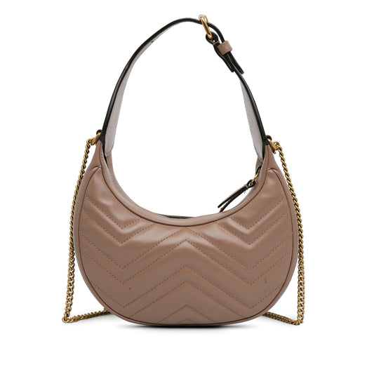 Gucci Mini GG Marmont Half Moon Bag (IhG8D5)