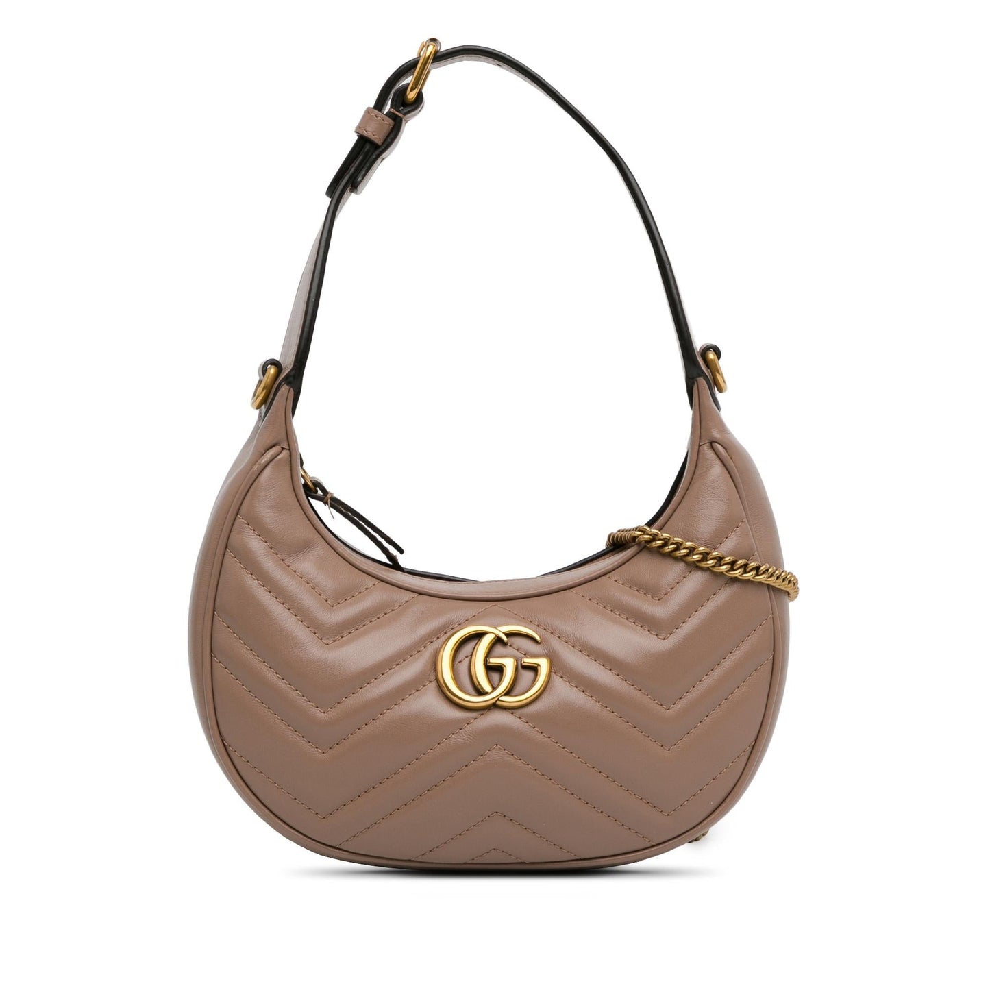 Gucci Mini GG Marmont Half Moon Bag (IhG8D5)