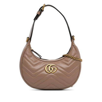 Gucci Mini GG Marmont Half Moon Bag (IhG8D5)