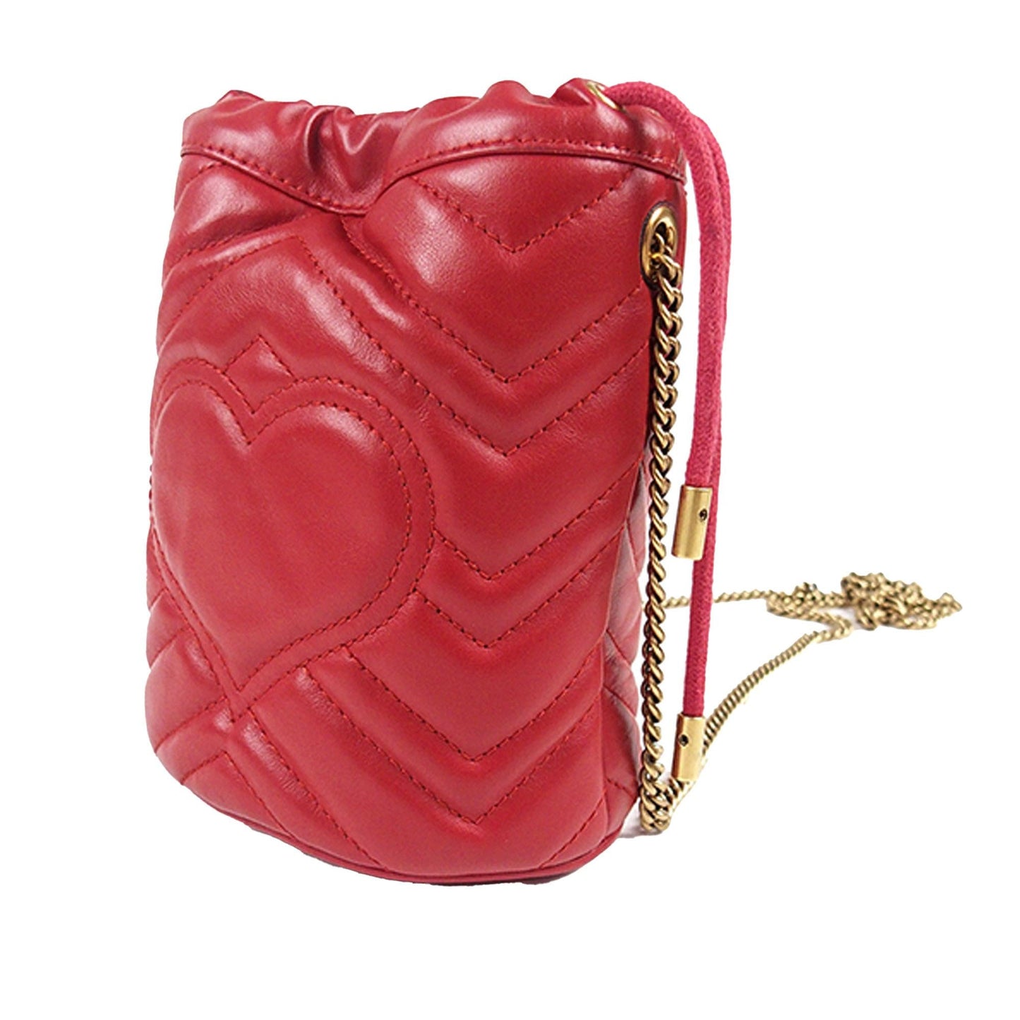 Gucci Mini GG Marmont Matelasse Bucket Bag (XIRopl)