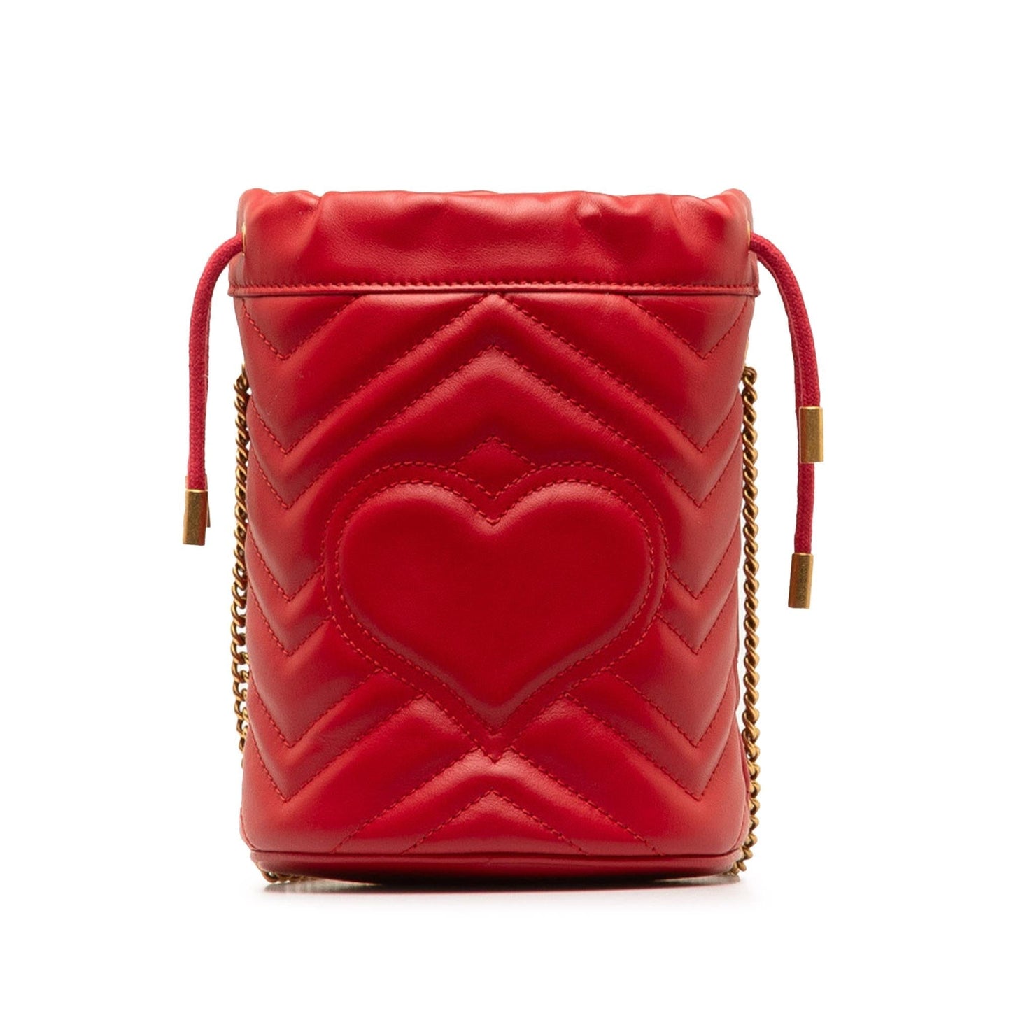 Gucci Mini GG Marmont Matelasse Bucket Bag (mU1NG8)