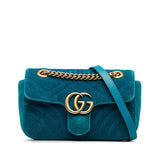 Gucci Mini GG Marmont Matelasse Crossbody Bag (UK5p9R)