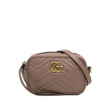 Gucci Mini GG Marmont Matelasse Crossbody (G4ySXO)