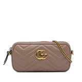 Gucci Mini GG Marmont Matelasse Crossbody (lhU1gO)