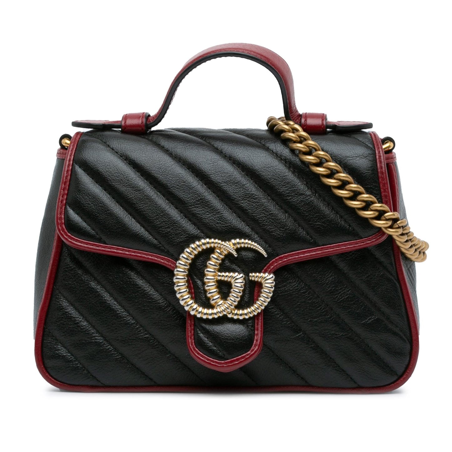 Gucci Mini GG Marmont Torchon Top Handle Bag (IPOg22)