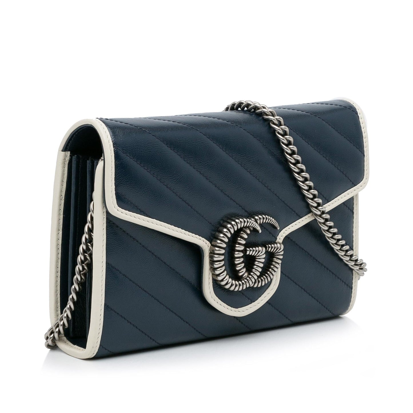 Gucci Mini GG Marmont Wallet on Chain (QYIeTn)