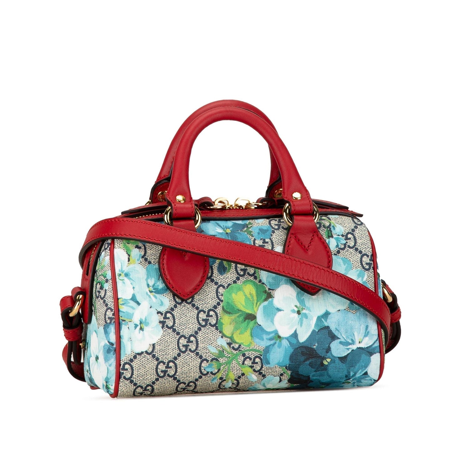 Gucci Mini GG Supreme Blooms Boston (HVA2nl)