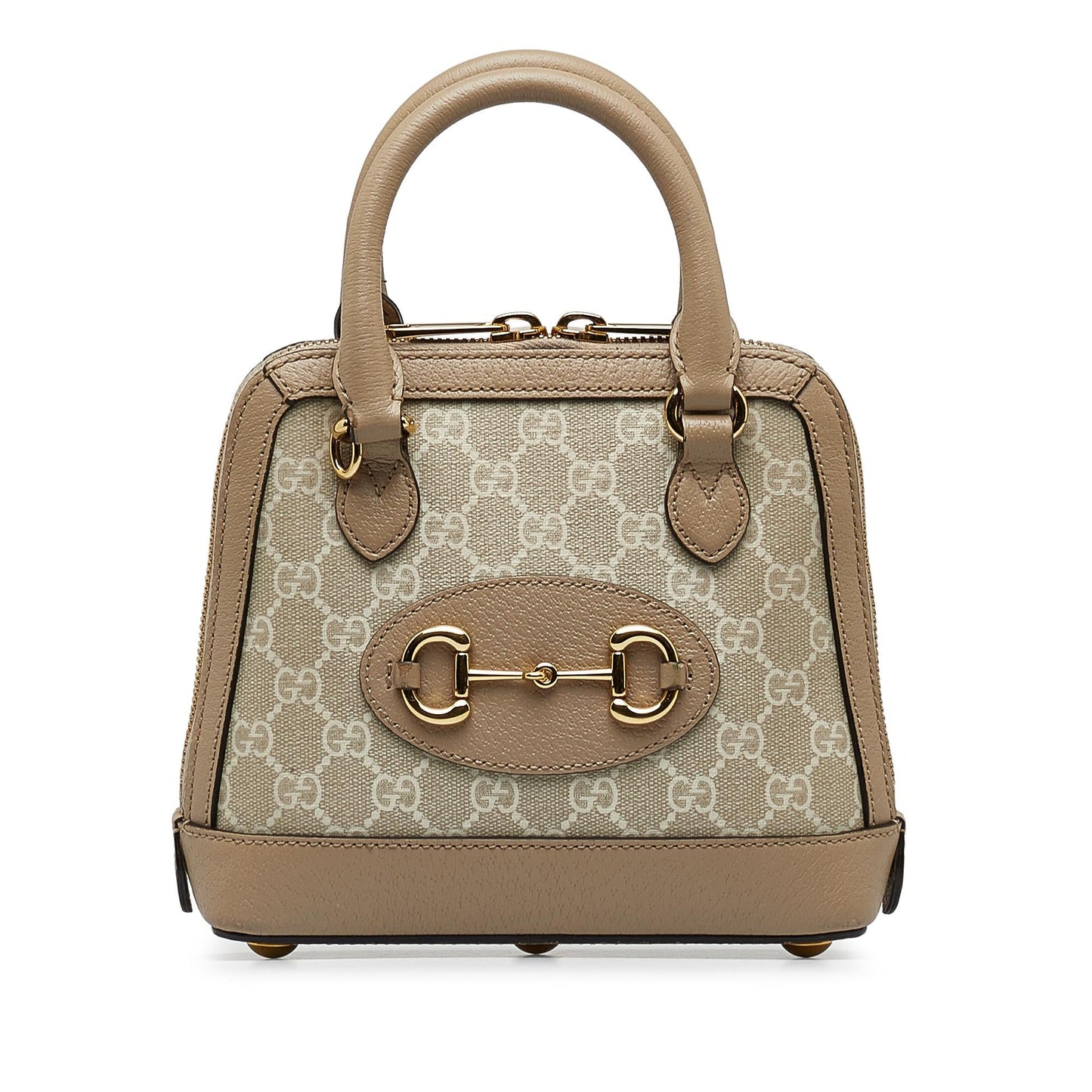 Gucci Mini GG Supreme Horsebit 1955 Satchel (zUVIp0)