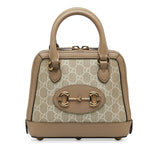 Gucci Mini GG Supreme Horsebit 1955 Satchel (zUVIp0)