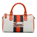 Gucci Mini GG Supreme Joy Web Boston Bag (R1IO0Q)