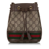 Gucci Mini GG Supreme Ophidia Bucket Bag (33829)