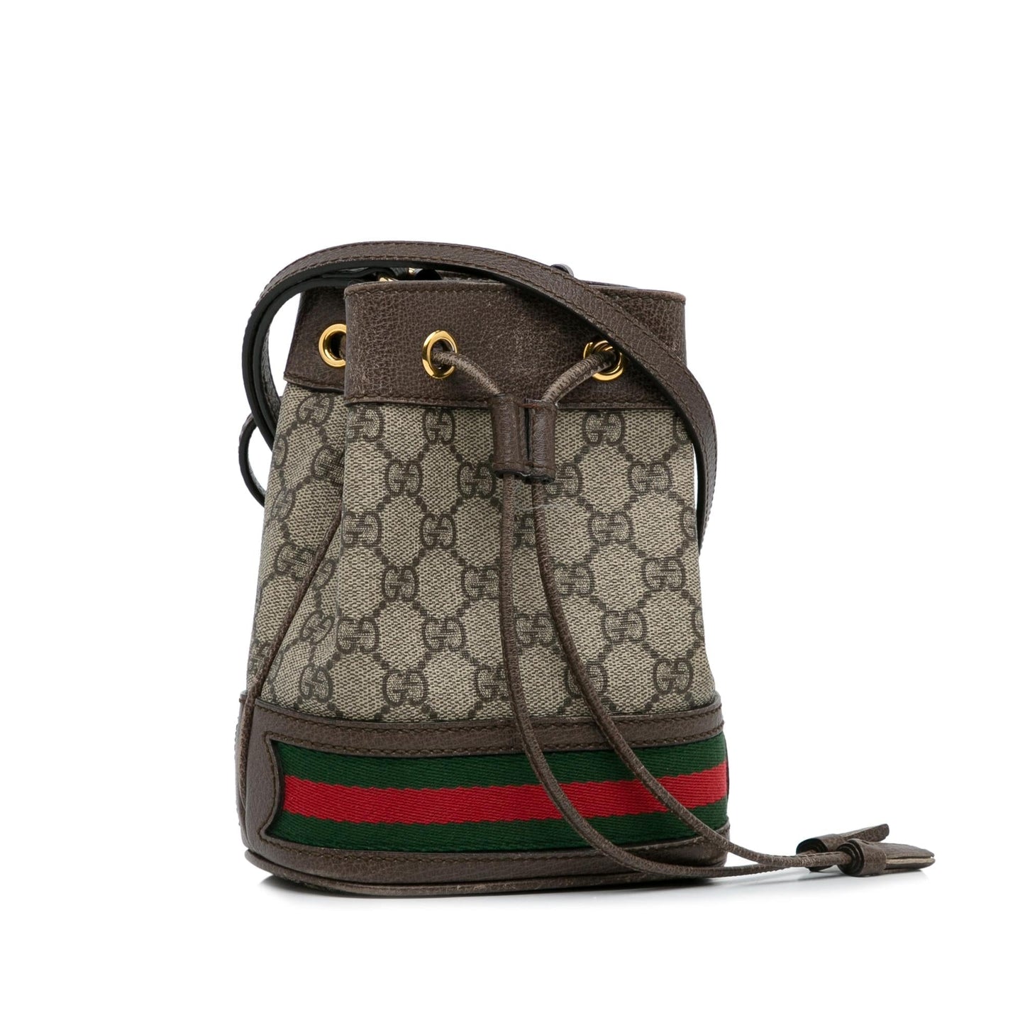 Gucci Mini GG Supreme Ophidia Bucket Bag (zGiwyY)