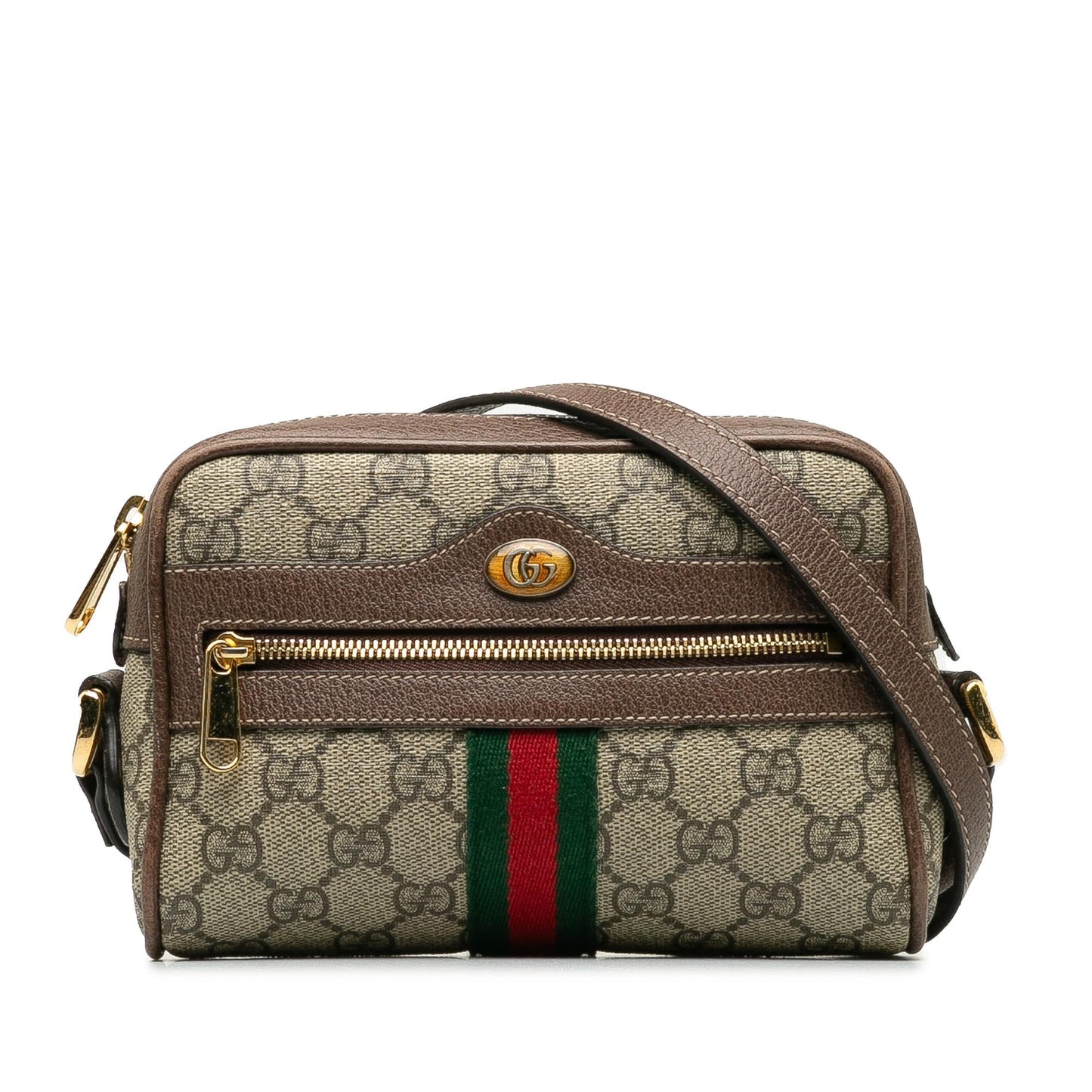 Gucci Mini GG Supreme Ophidia Crossbody Bag (0eMAWx)