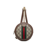 Gucci Mini GG Supreme Round Ophidia Backpack (3Pil5P)