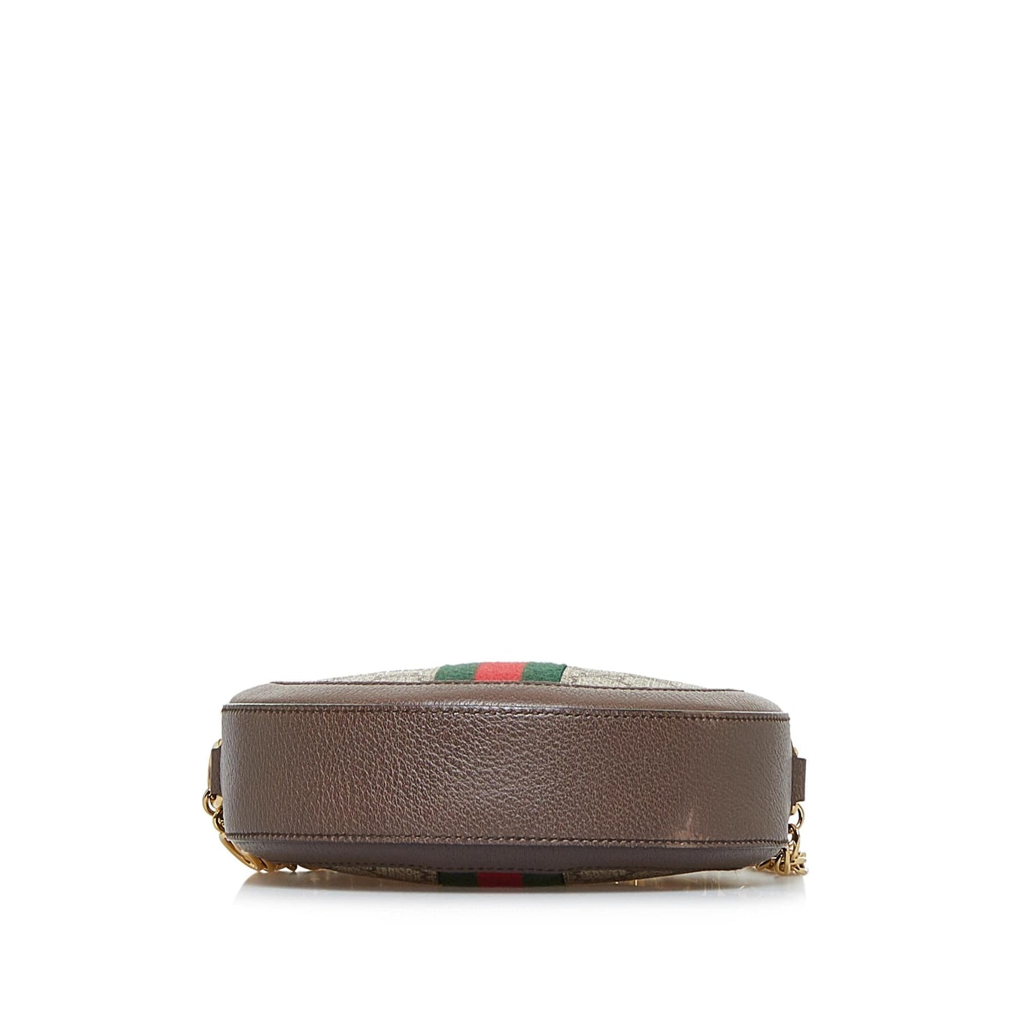Gucci Mini GG Supreme Round Ophidia Crossbody (Q0Y51W)