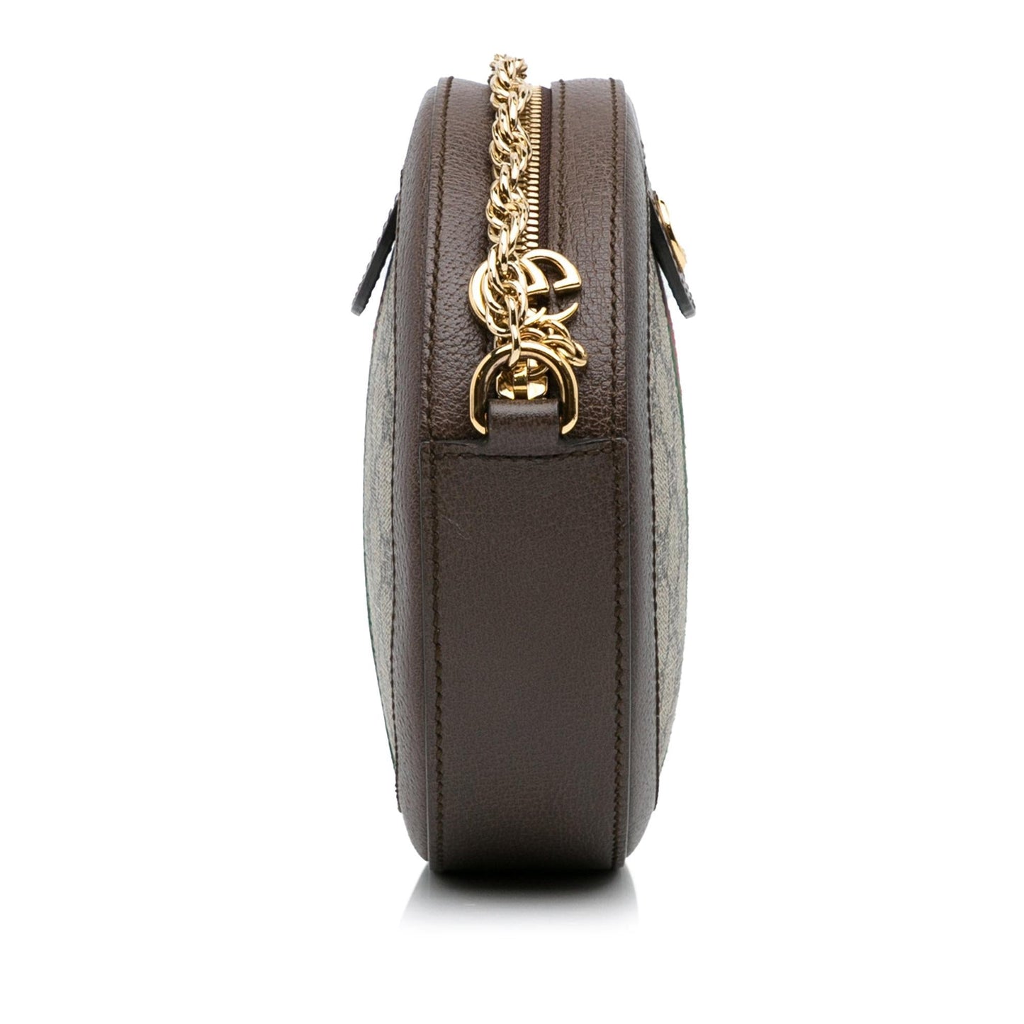 Gucci Mini GG Supreme Round Ophidia Crossbody (aFu3qu)