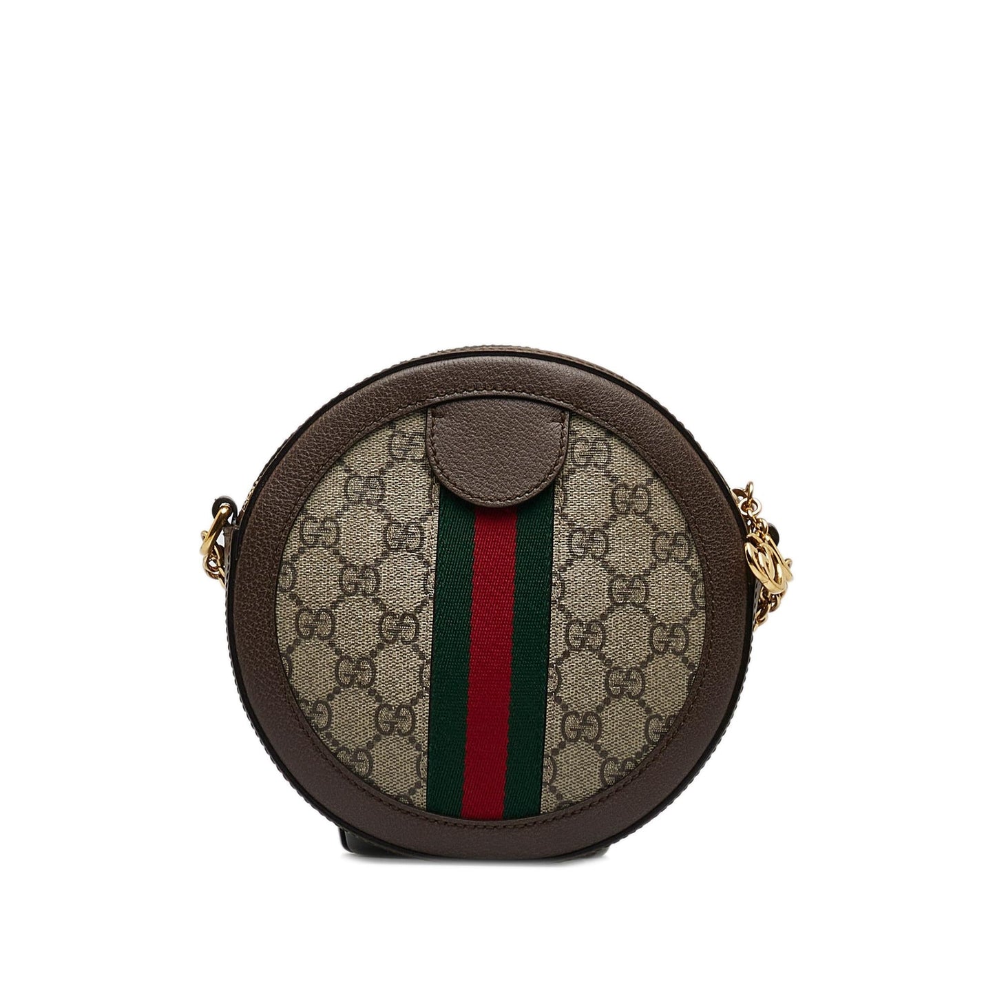 Gucci Mini GG Supreme Round Ophidia Crossbody (oKTNkt)