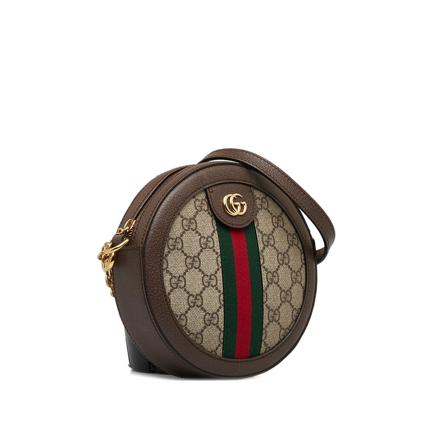 Gucci Mini GG Supreme Round Ophidia Crossbody (oKTNkt)