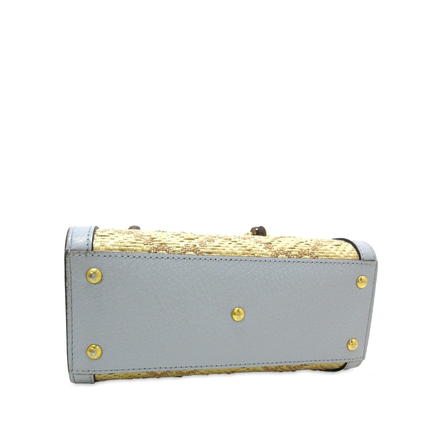 Gucci Mini Jumbo GG Raffia Diana (drcDRd)