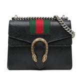 Gucci Mini Leather Dionysus Web Crossbody (f04gB7)