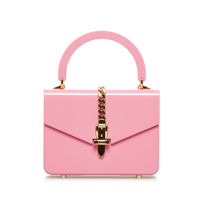 Gucci Mini Plexiglass Sylvie 1969 (orVI9i)
