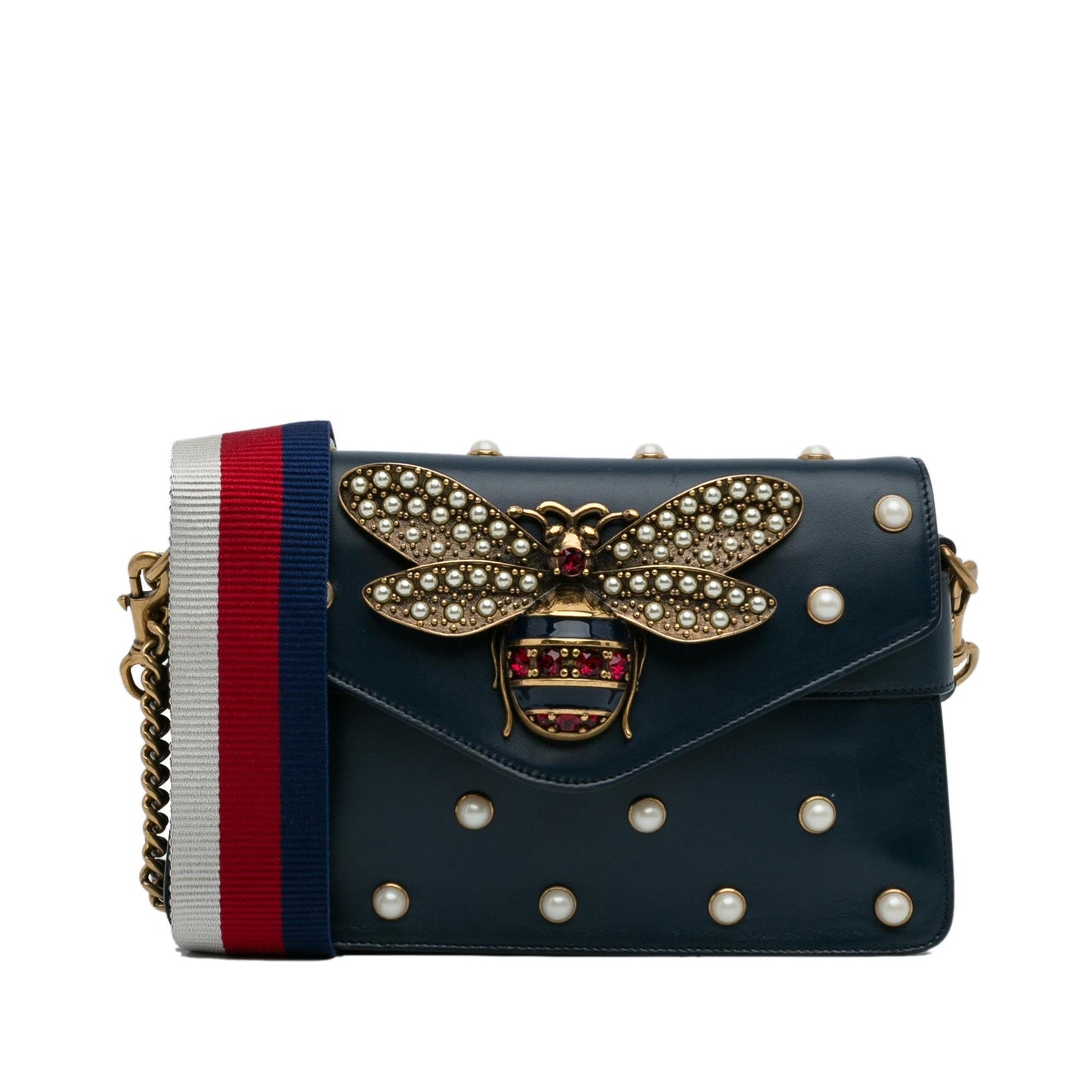 Gucci Mini Queen Margaret Broadway Leather Satchel (XxMDq6)